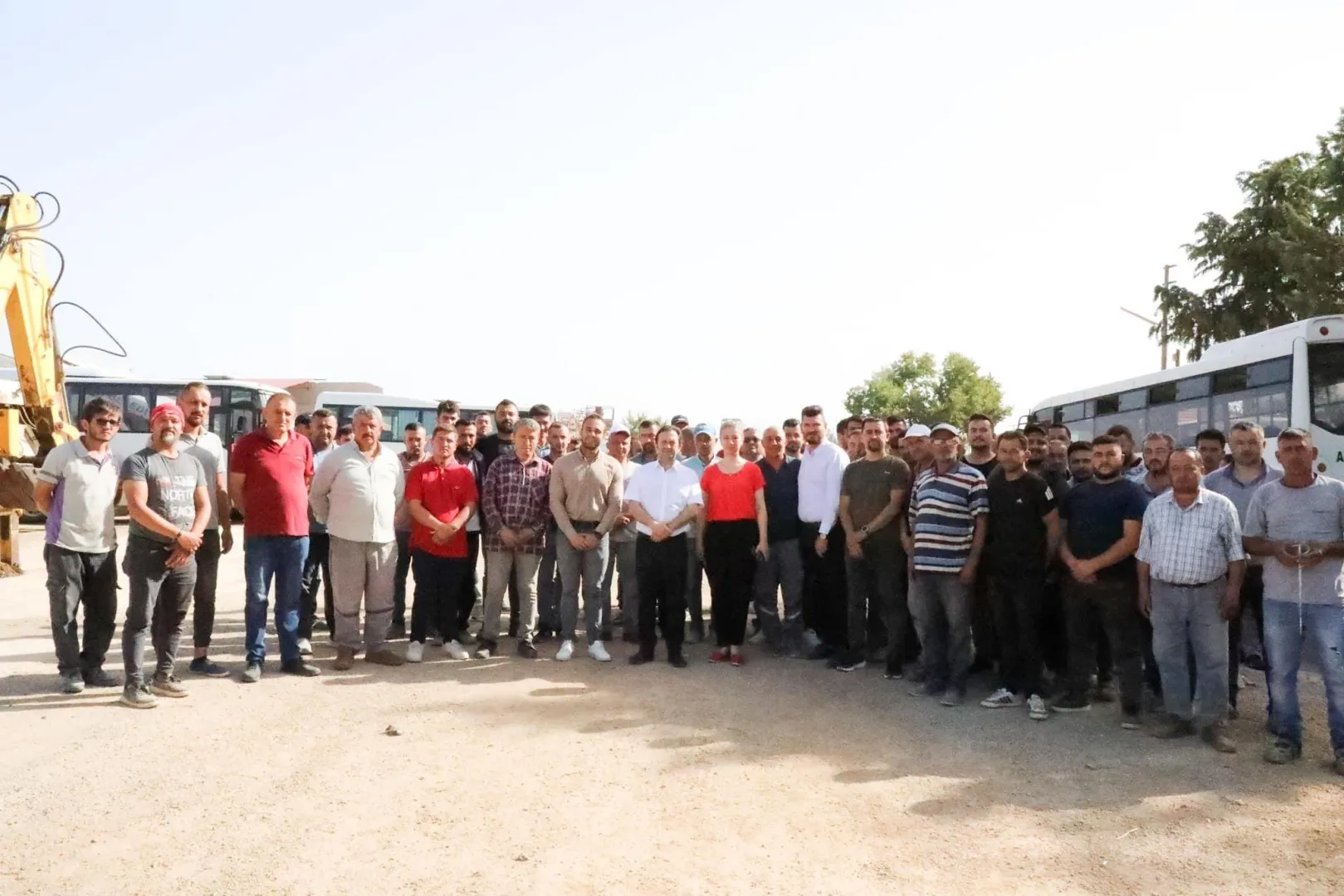 Başkan Yıldırım Personel İle Bayramlaştı