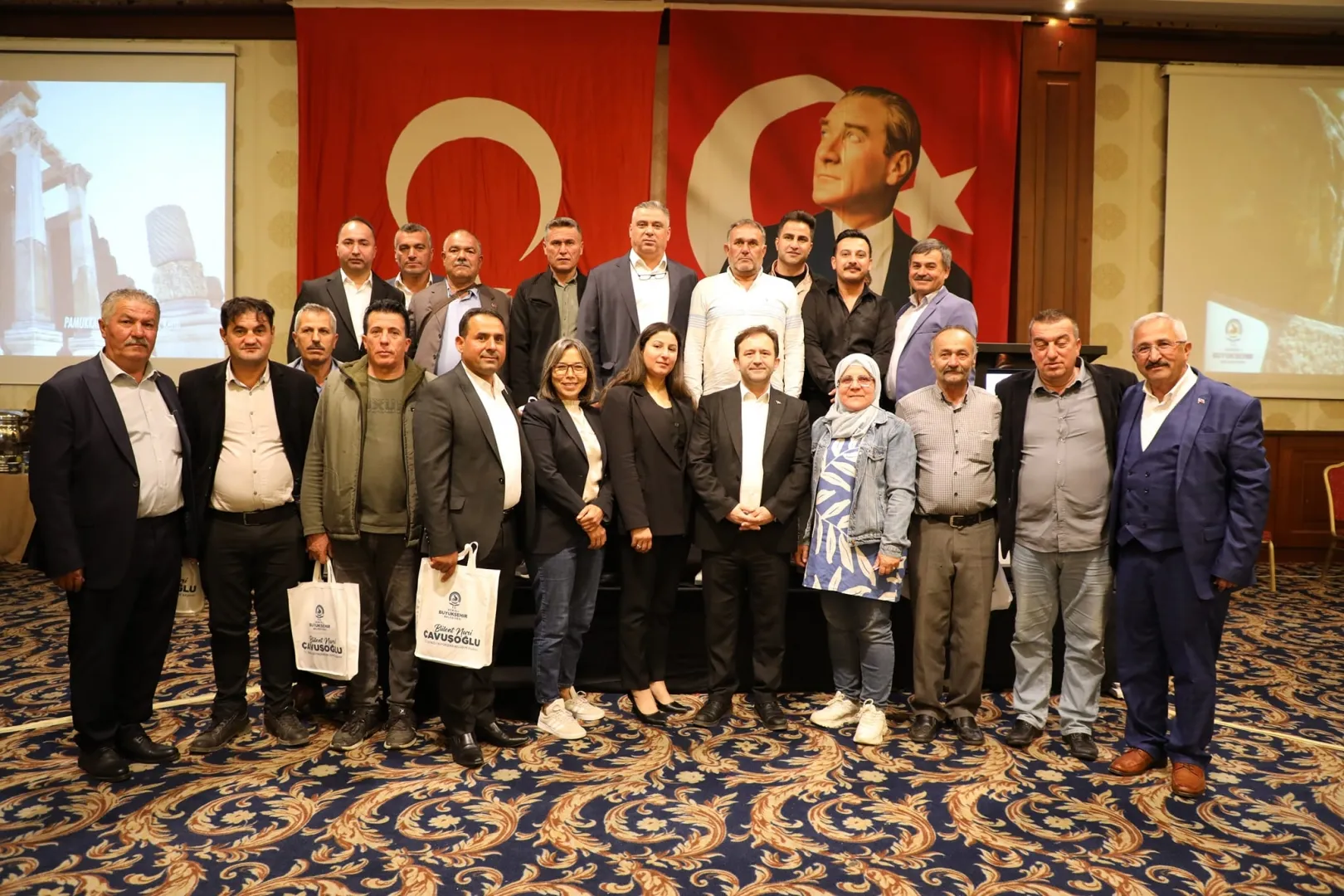 Başkan Yıldırım T.C. DBB'nin Muhtarlar Günü Etkinliğine Katıldı